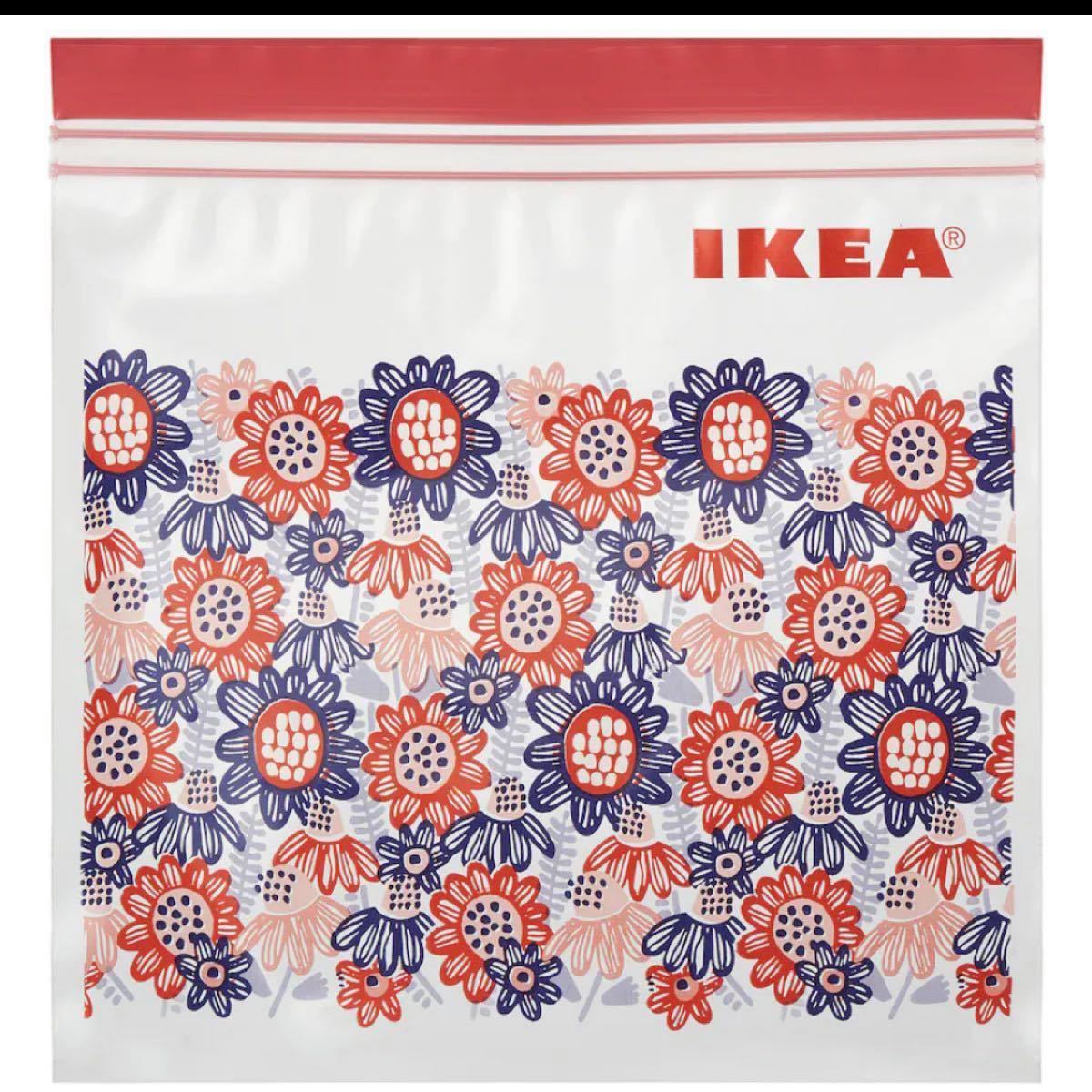 IKEA イケア フリーザーバッグ ジップロック オレンジ 2.5L 匿名配送 通販
