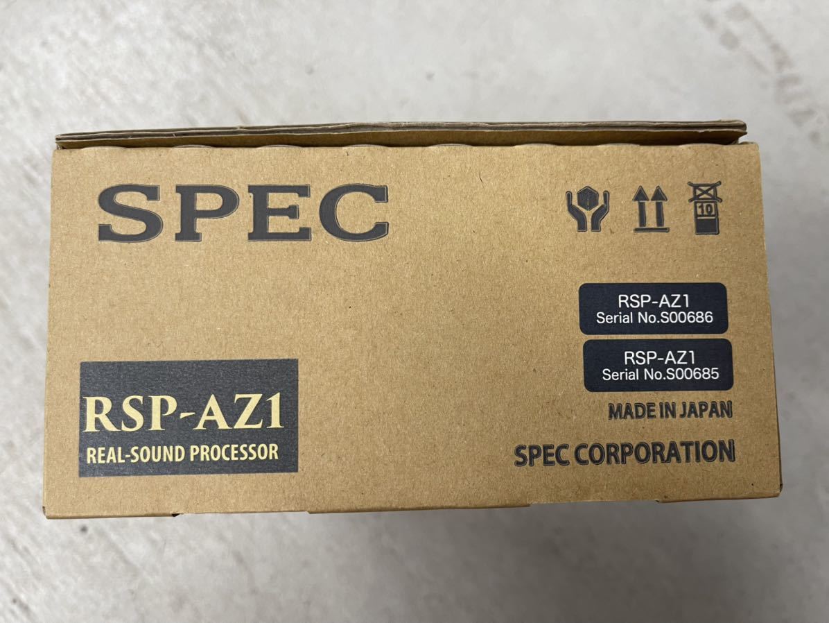 SPEC リアルサウンド プロセッサーRSP-AZ1 SPEC リアルサウンド プロセッサーRSP-AZ1