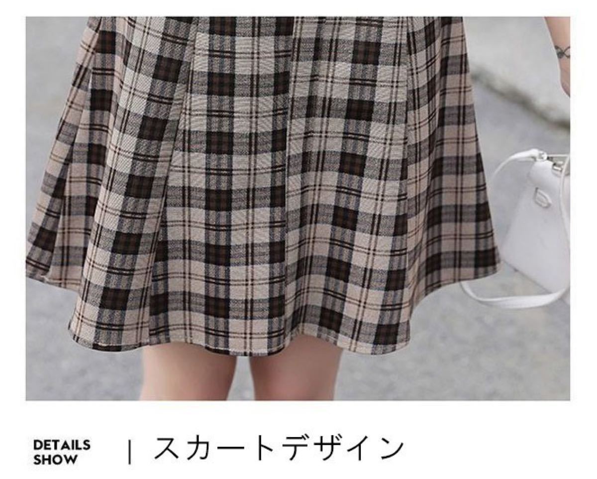 レディース ミニワンピース ワンピース 半袖 チェック柄 レディース ミニワンピース ワンピース 半袖 チェック柄