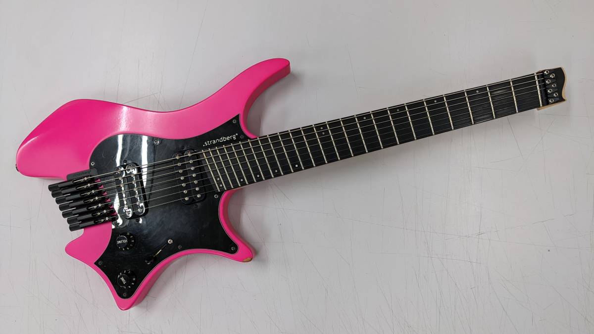 ◎!! strandberg ７弦ヘッドレスギター Boden Classic７ /使用感強め、キズ、塗装欠けあり