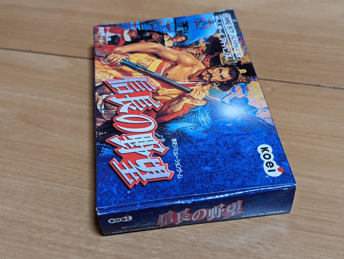 『5年保証』 ソフト ゲームボーイアドバンス GBA 美品 動作確認済 信長の野望 シミュレーション