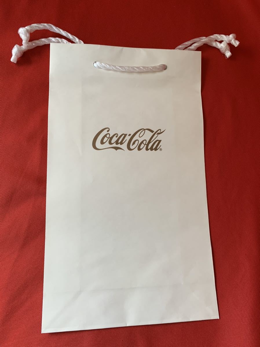 【新品未使用】● Coca-Cola コカ・コーラ 手提げ袋　15枚 非売品 『サイズ 約横19.7×約高さ33.7×約マチ8cm』レトロ袋_画像4