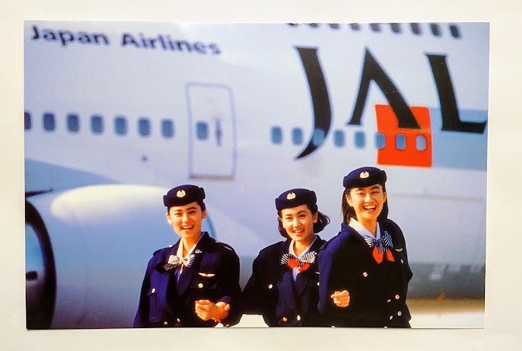 【レア】JAL/日本航空 B777のセット ボーイング777のステッカー 、絵はがき、クリアファイルのセット _画像4