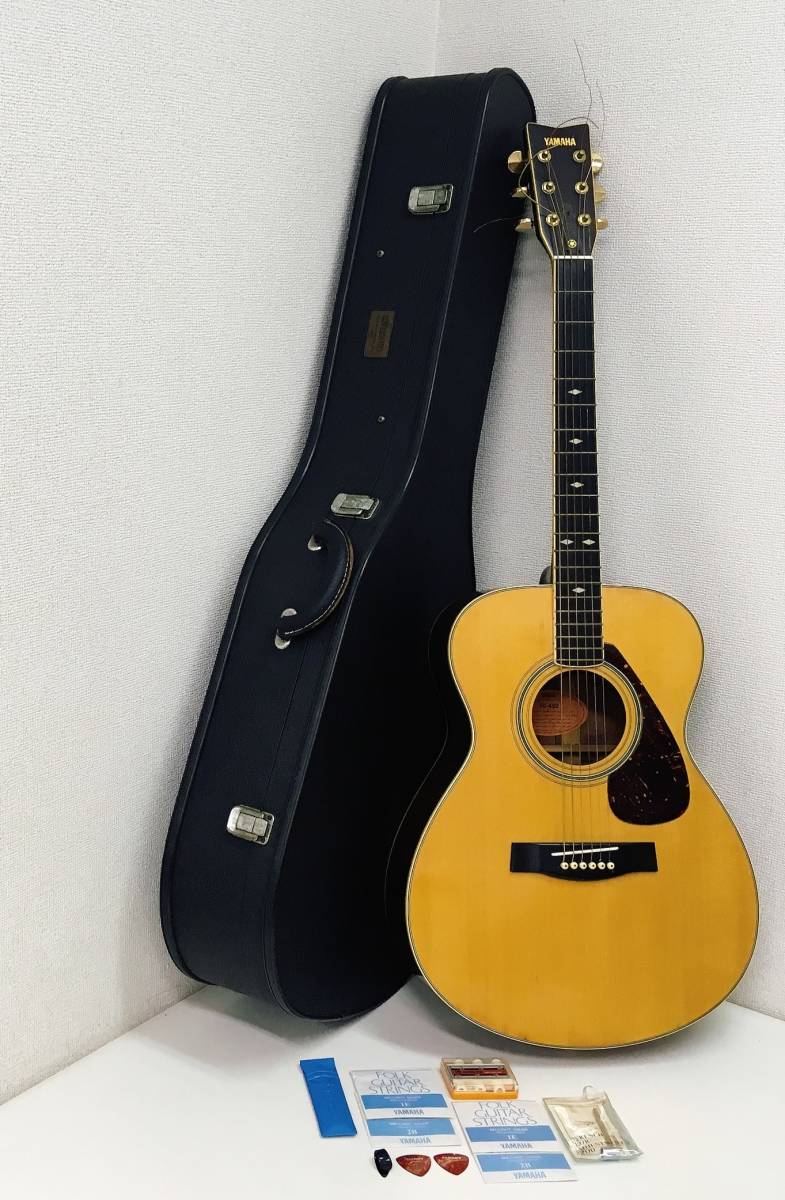 YAMAHA FG-402 ヤマハ アコースティックギター&ハードケース-