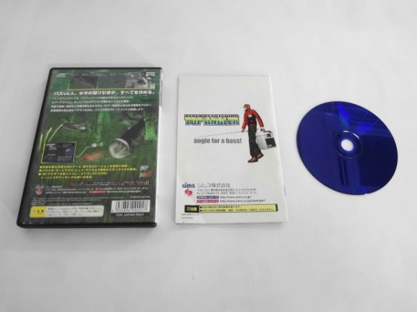 PS2 21-481 ソニー sony プレイステーション2 PS2 プレステ2 リアル バスフィッシング トップアングラー シムス レトロ ゲーム ソフト