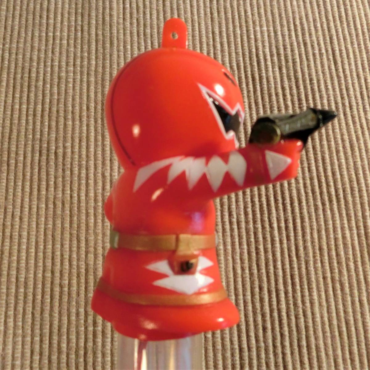  Kirakira shines character stick aba Ranger aba red dead stock rare rare toy figure light poppy higashi .