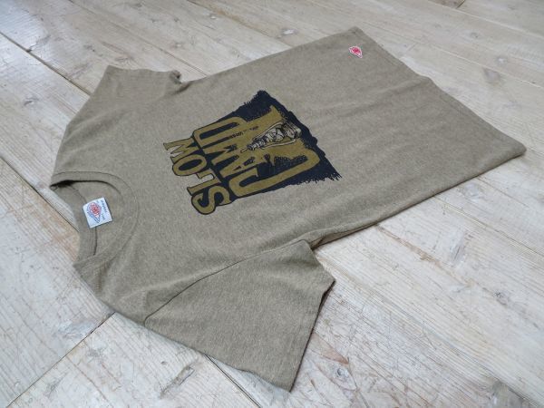 【数回着用/ホームクリーニング済】【LUMBER】ユースTシャツ 「SLOW CAMP」 Mサイズ 検索用⇒ キャンプ/Tシャツ/おしゃれ/ランバー/C0206_画像6