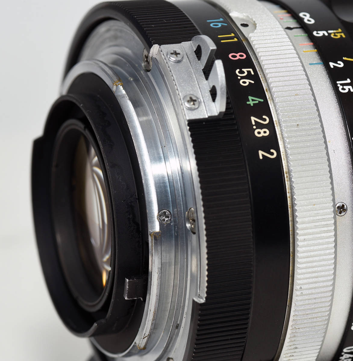 Nikon NIKKOR-O・C Auto 35mm f2 Ai 改造　マニュアルフォーカス　明るい広角レンズ　交換レンズ　デジタルカメラ使用でフルサイズ_画像9