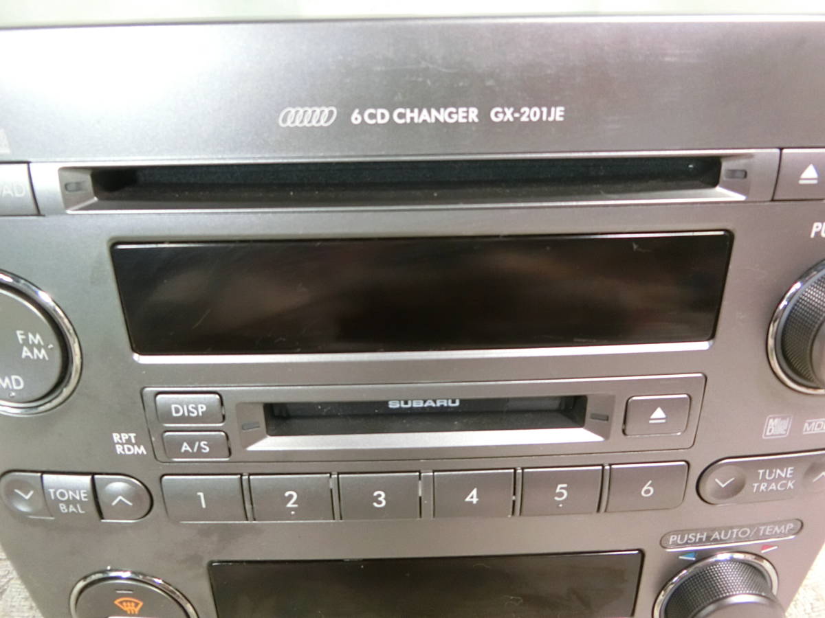 * Subaru Legacy original audio GX-201JE * junk 