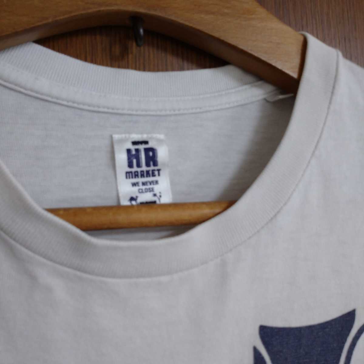 HRM 日本製 ランチ ロゴTシャツ グレー M_画像3