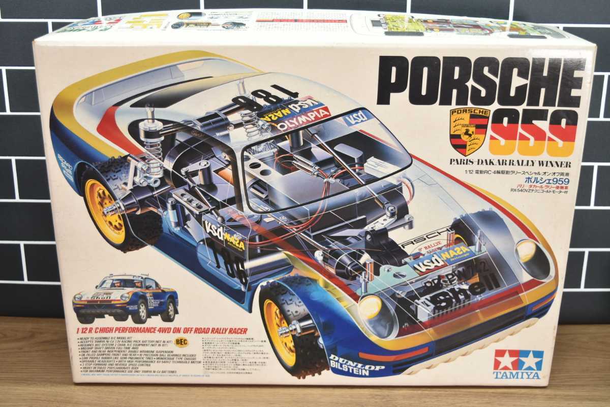 空箱 タミヤ 1/12 ポルシェ 959 パリダカールラリー優勝車 www.esole.eu