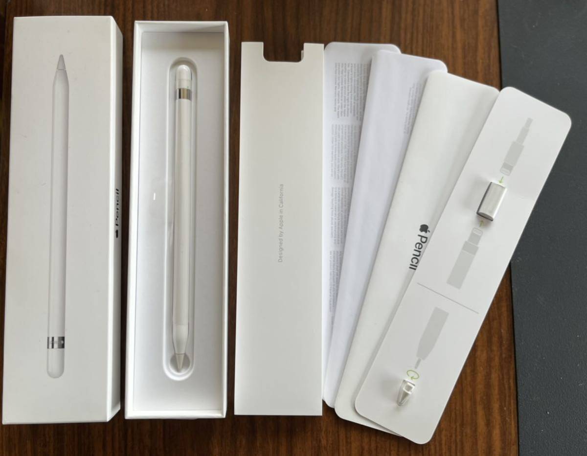 Apple Pencil 第1世代 アップルペンシル 箱＆付属品 - タブレット