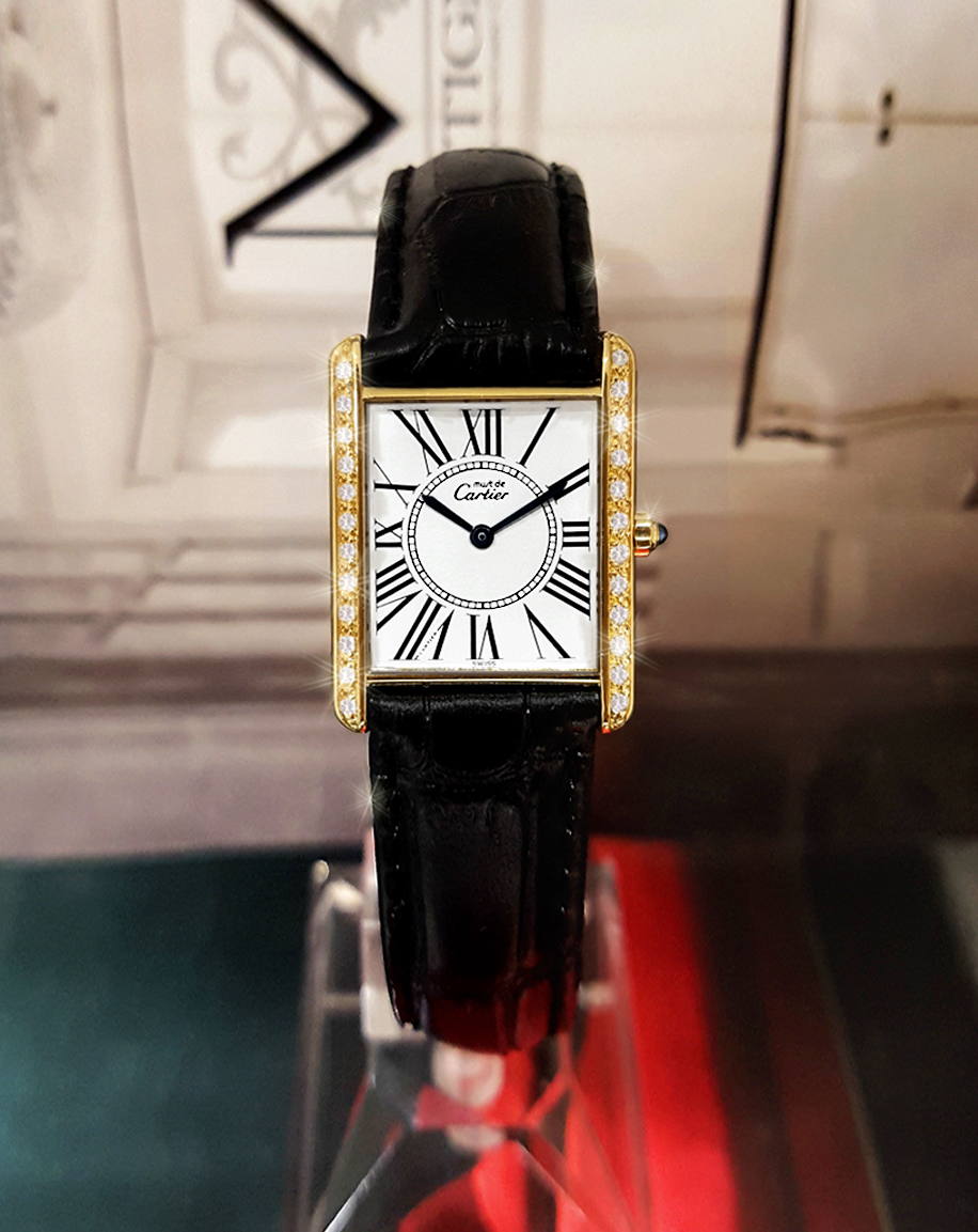 ☆ Cartier カルティエ レディース 腕時計 QZ 5057001 マスト ☆ Cartier カルティエ レディース 腕時計 QZ 5057001 マスト