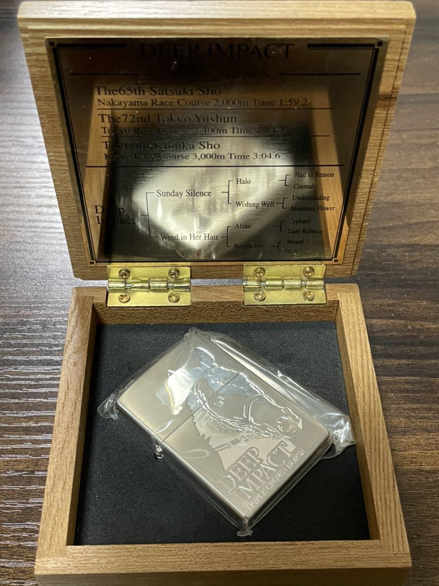 ポイント2倍 zippo ジッポー ディープインパクト 競馬 JRA 2005年製