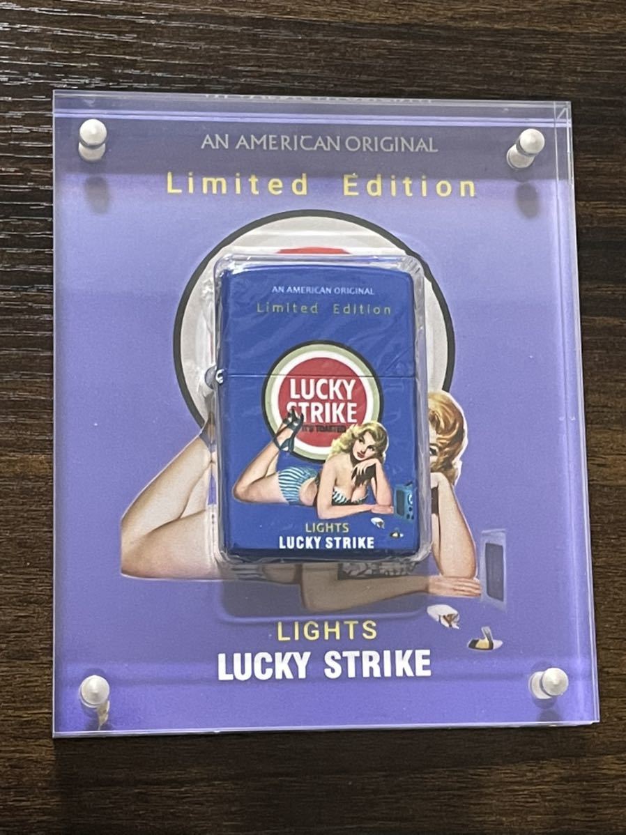 zippo LUCKY STRIKE LIGHTS 限定品 ラッキーストライク 2021年製 IT S