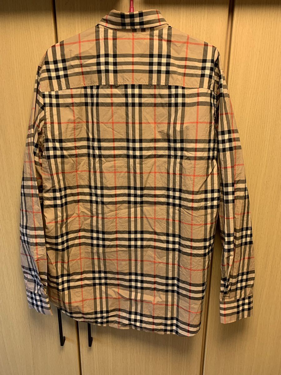 正規 19SS BURBERRY LONDON ENGLAND バーバリー by Riccardo Tisci リカルド ティッシ ノバチェック  シャツ M THTHAGAR129SAM 8020863