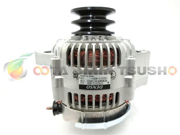 日野 デュトロ XZU568M DENSO純正リビルト品 オルタネーター 27040-2460/S2704-02461/27060-E0020/27060-78100/27060-78140 102211-4090