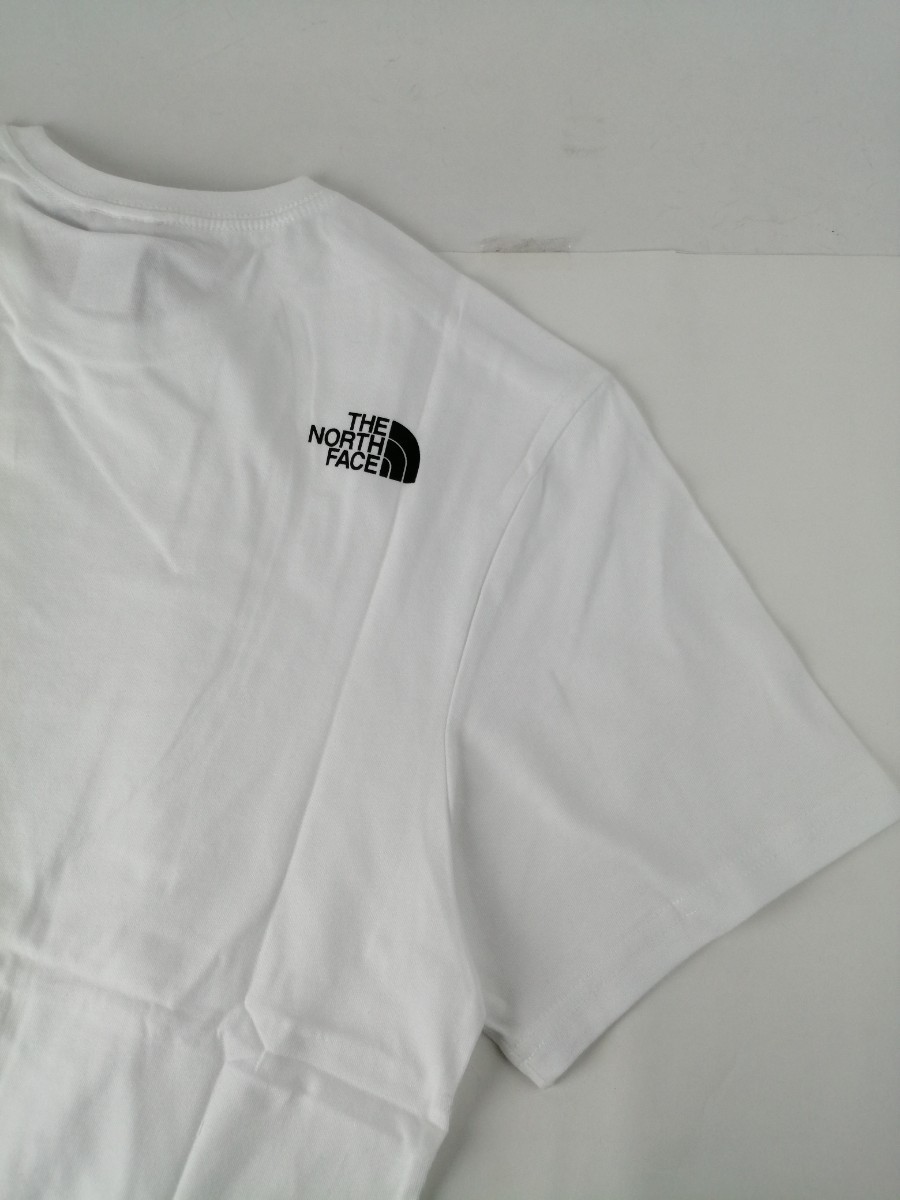 (新品未使用) ノースフェイス Tシャツ ボックス ロゴ ホワイト Lサイズ