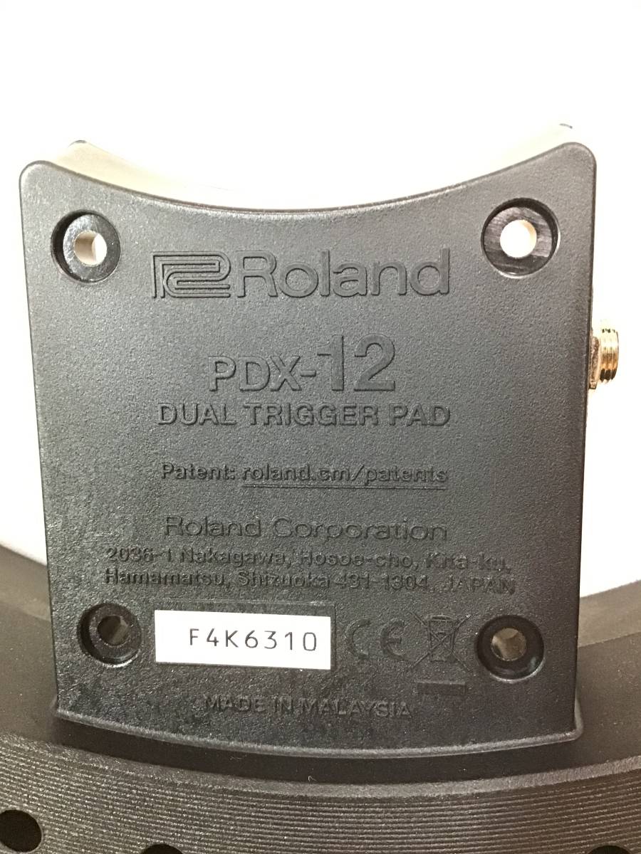 送料無料 Roland 電子ドラム用パット PDX-12 www.nickstellino.com
