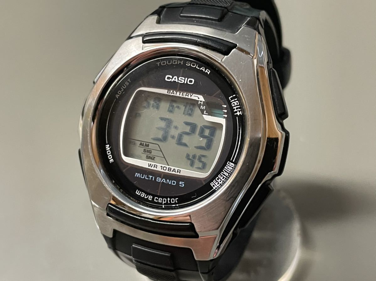 1円～◇ カシオ CASIO ウェーブセプター マルチバンド5 ソーラー電波