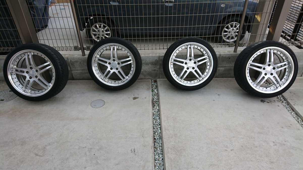 ワーク グノーシス GS2 19インチ 8J+48(ADVANフレバV701 225/40R19)2本