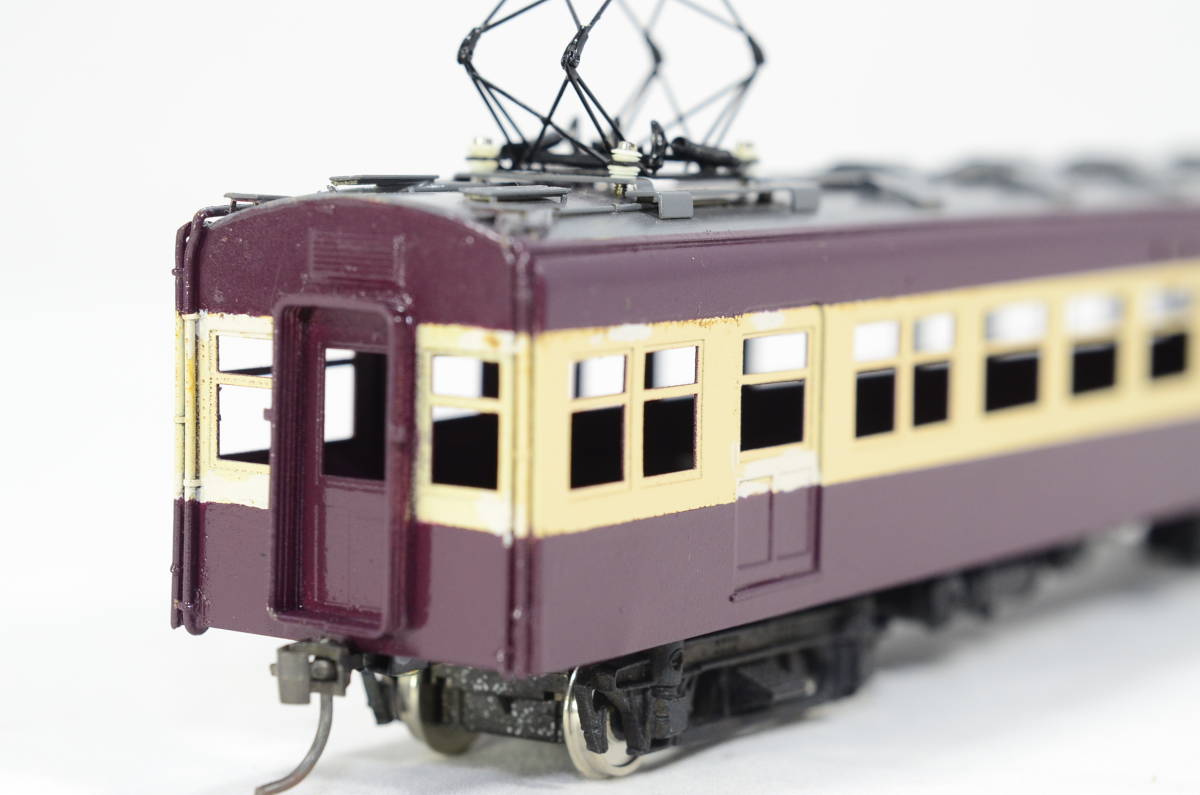 ピノチオ模型　43系電車キット組立、塗装済み4両セットジャンク品　HOゲージ_画像6
