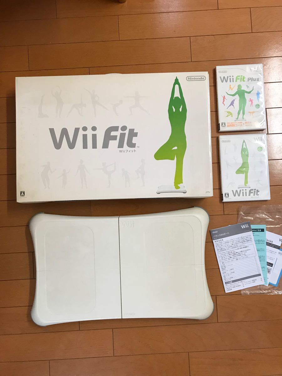 Wii fit . wii fit plus . バランスwiiボード　3点セット