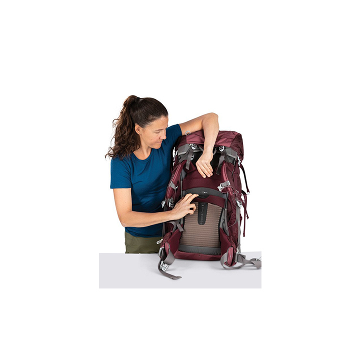 【新品/送料無料】 Osprey オスプレー Viva 50 ビバ50 Titan Red レッド 女性用 リュック バックパック バッグ op10001805_画像4