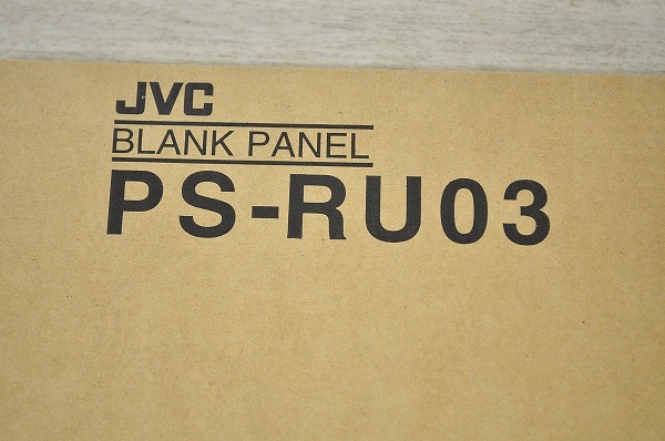 未使用■VICTOR (JVC ケンウッド)ブランクパネル PS－RU03×1枚 PA-U2×2枚_画像3
