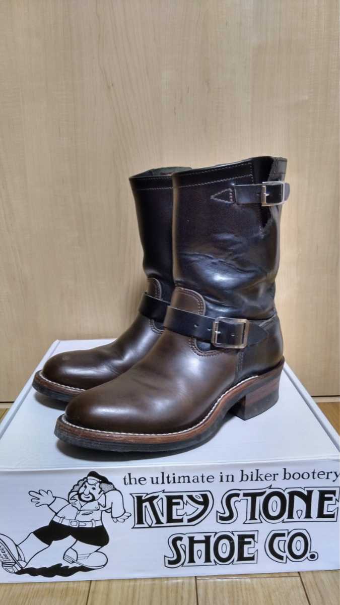 1000スタート KEYSTONE BIKER BOOTS キーストーン 福禄寿 エンジニア