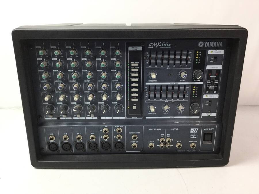 Yahoo!オークション - YAMAHA EMX66M パワードミキサー 現状品 Yahoo!オークション - YAMAHA EMX66M パワードミキサー 現状品
