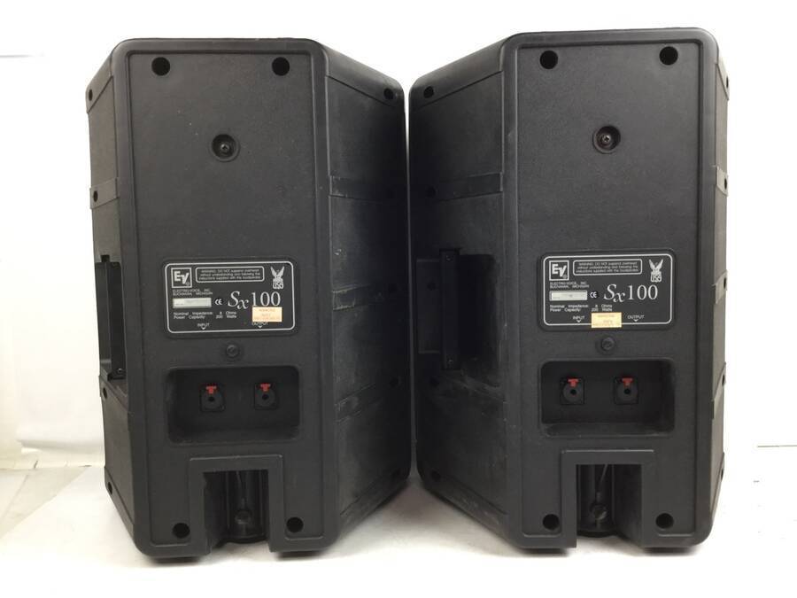 出力良好 かもしだし )Electro-Voice SX100+スピーカー ペア2台 出力良好 かもしだし )Electro-Voice SX100+スピーカー ペア2台