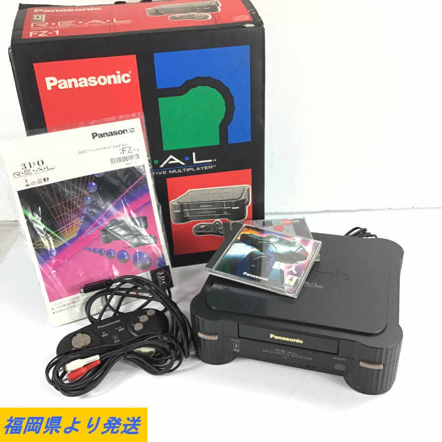 Panasonic FZ-1 3DO R.E.A.L フルセット 説明書/配線/コントローラー等 