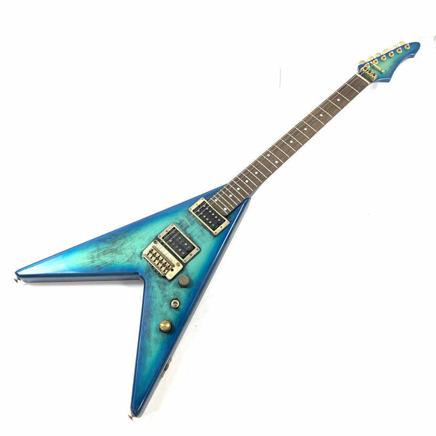 Yahoo!オークション - Aria Pro Ⅱ XX CUSTOM 青系 エレキギター Yahoo!オークション - Aria Pro Ⅱ XX CUSTOM 青系 エレキギター