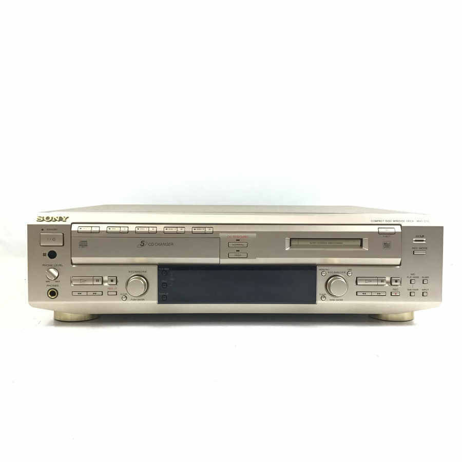 SONY MXD-D5C CD/MDデッキ プレーヤー レコーダー◇現状品