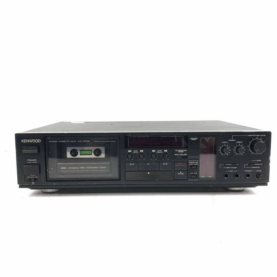 ヤフオク! - KENWOOD KX-1100G ケンウッド カセットデッ...