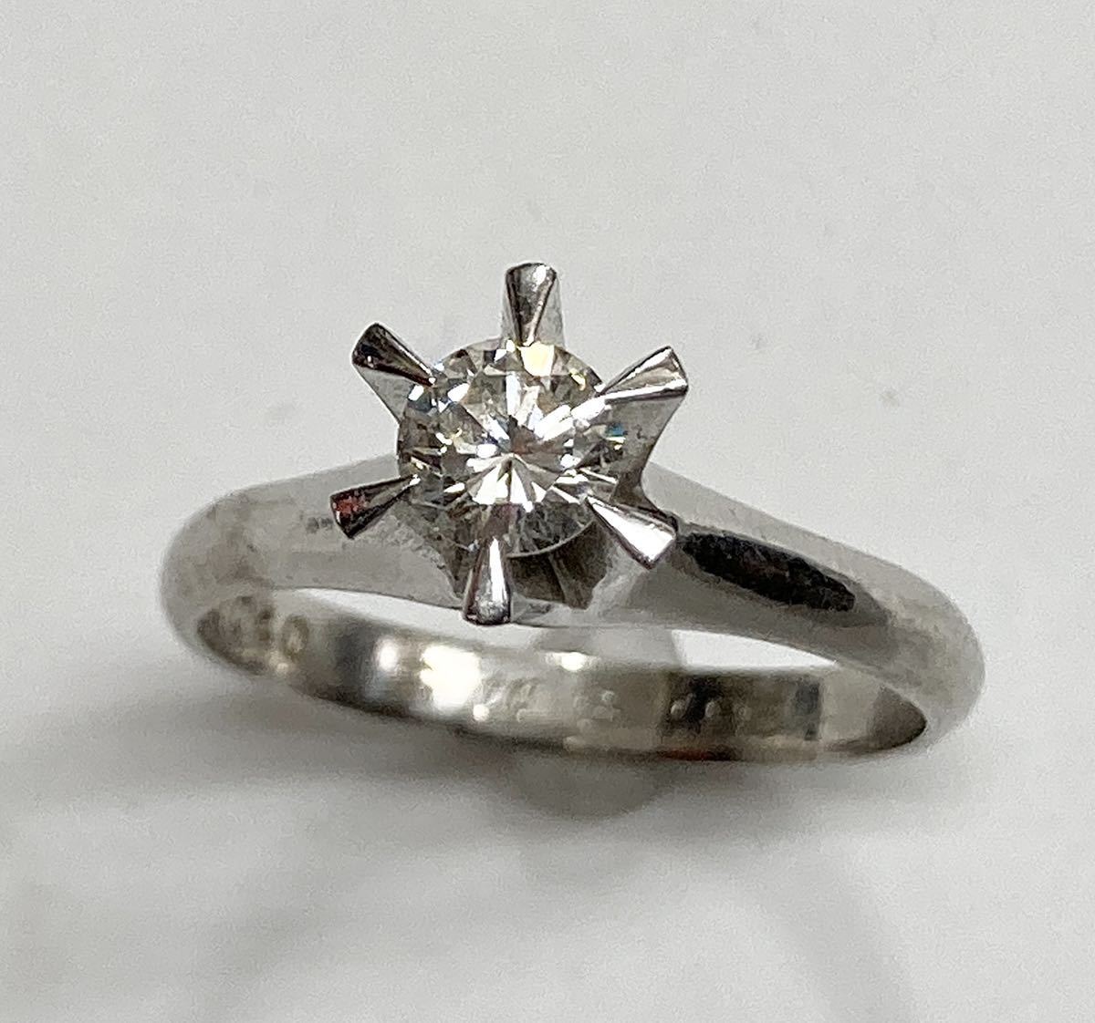 Pt900★ダイヤモンド 0.4ct★プラチナ リング 指輪 #15_画像9