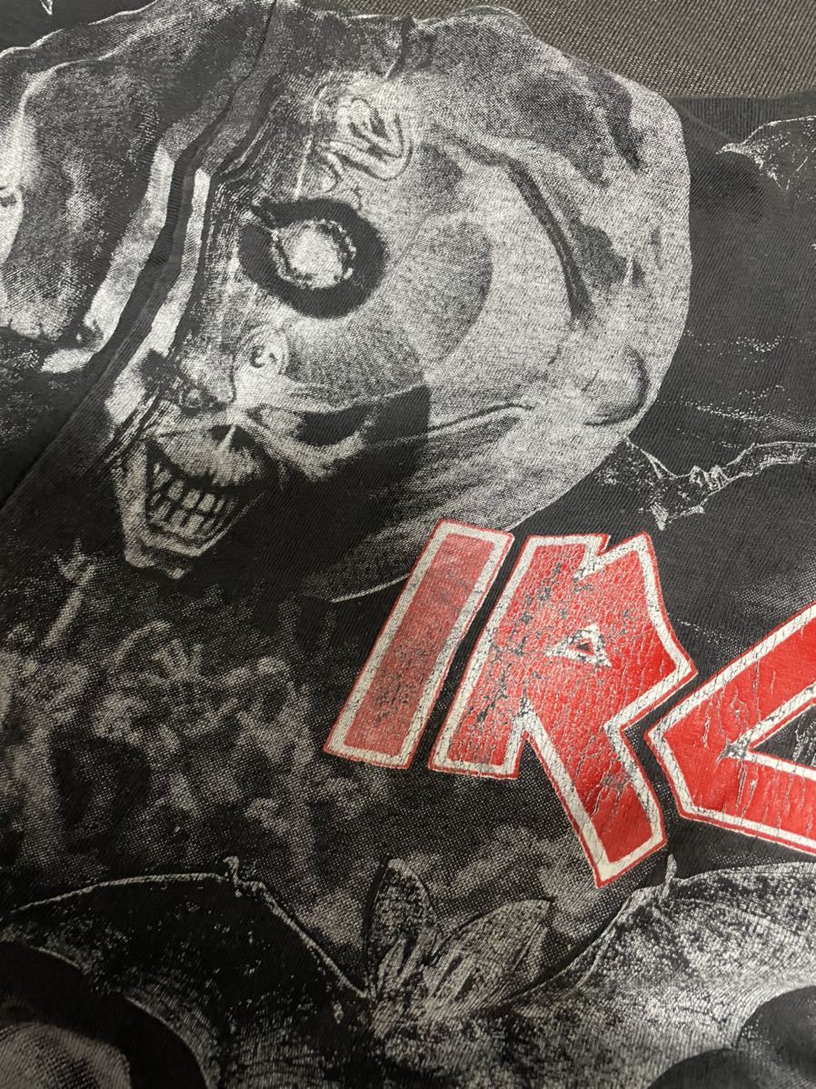 総柄 90s iron maiden ヴィンテージtシャツ バンドtシャツ-