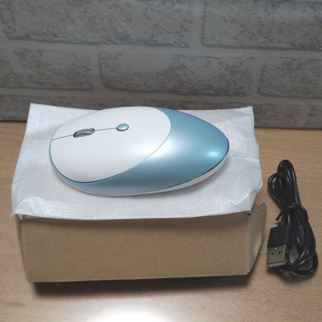 ワイヤレスマウス マウス ワイヤレス 充電式 静音 7色ライ付 USB パソコン
