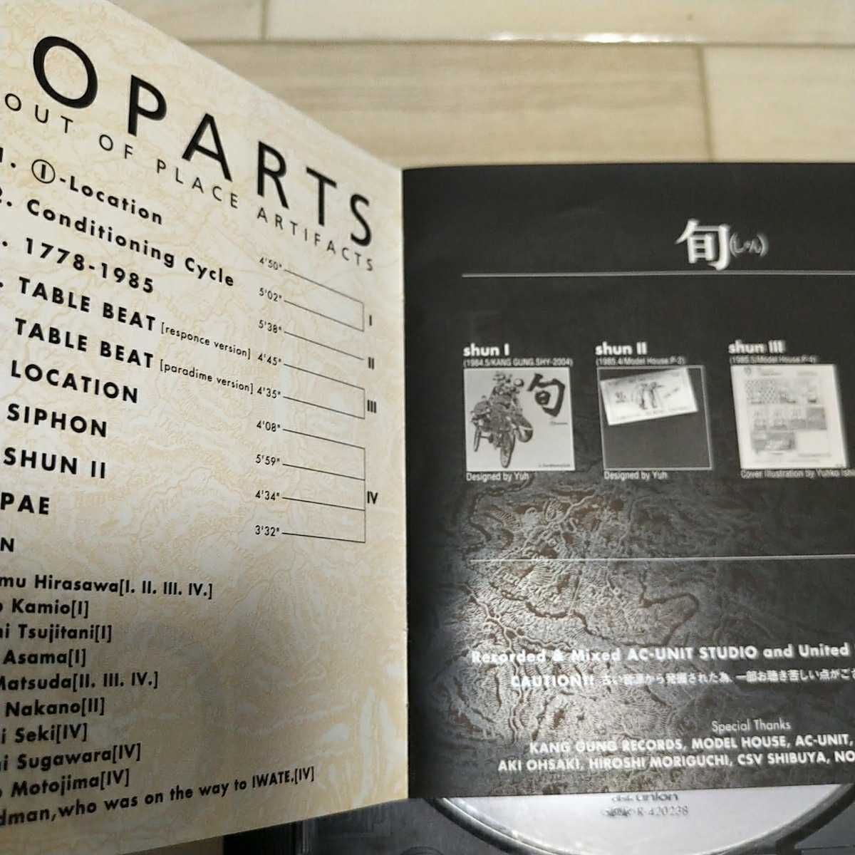 旬/OOPARTS オーパーツ SYUN-001 平沢進 P-MODEL CD|Yahoo 旬/OOPARTS オーパーツ SYUN-001 平沢進 P-MODEL CD|Yahoo