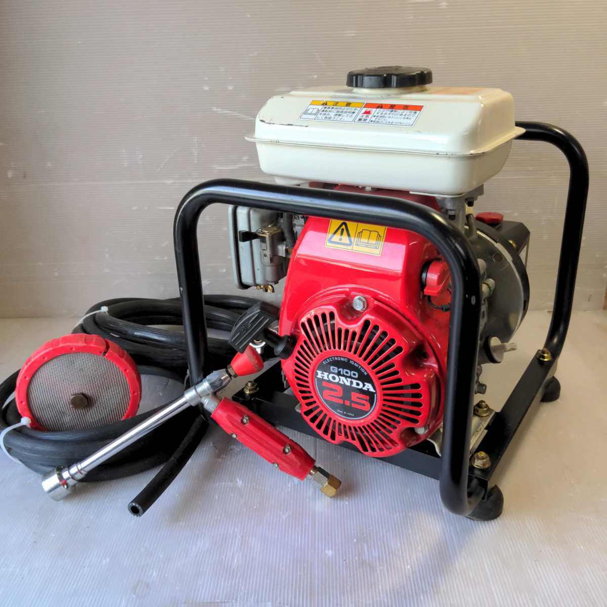 ホンダ G100 動力噴霧器 エンジン始動確認済み(Yahoo ホンダ G100 動力噴霧器 エンジン始動確認済み(Yahoo