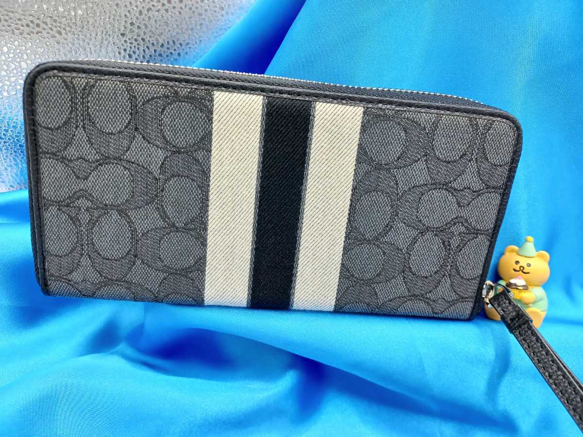 在庫限り】 COACH ストライプがおしゃれなお財布 F26070 kids-nurie.com