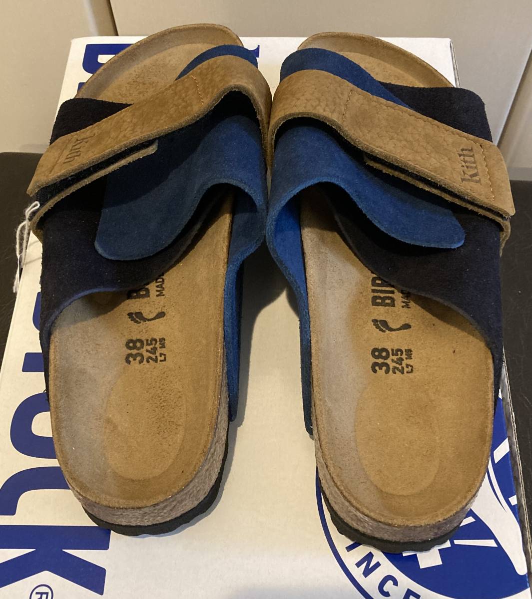 KITH for Birkenstock Kyoto Suede Midnight キス ビルケンシュトック