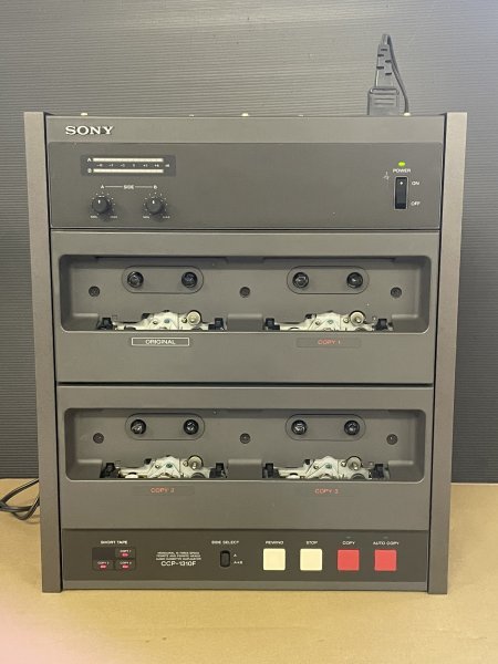 220603122 SONY CCP-1310F カセットダビング機 動作確認済 品 | eatri.cl