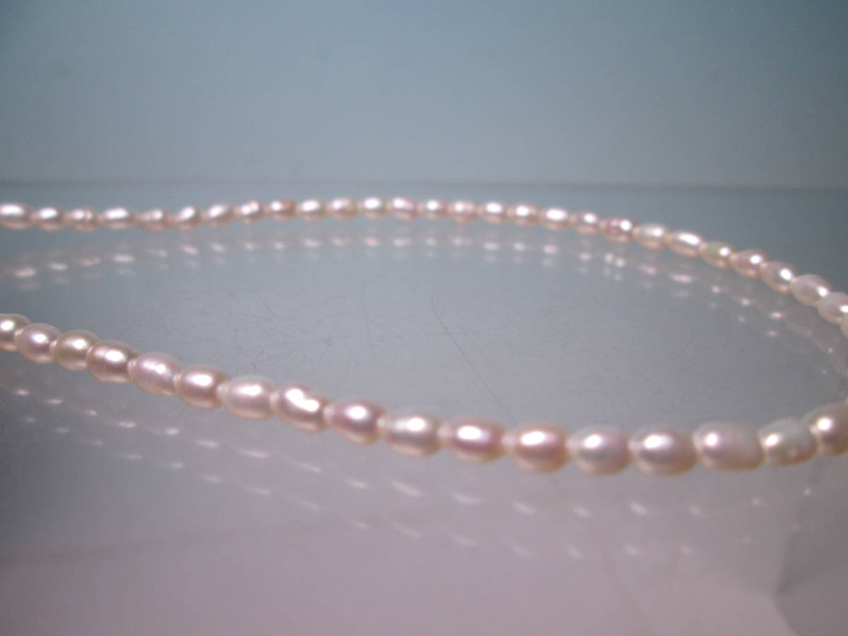 * Kiyoshi .. fresh water pearl .3mm~4mm. necklace 