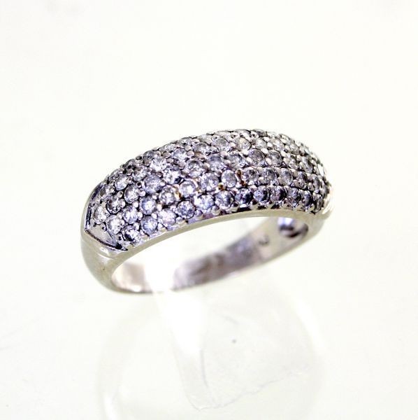 経典 ◎中古美品◎プラチナ ダイヤ 1.00ct リング 12号 プラチナ台