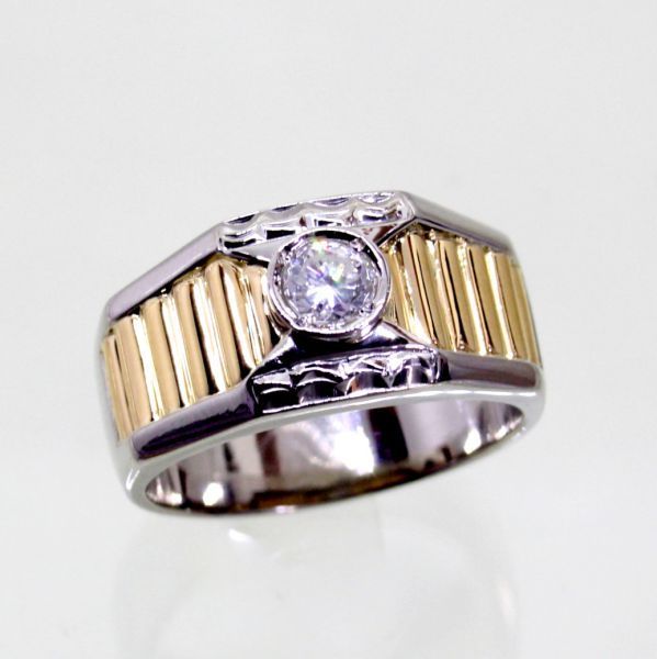 定番のお歳暮&冬ギフトの商品をすべ ◎中古美品◎ プラチナ,18金 ダイヤ 0.324ct メンズリング 20号 ゴールド