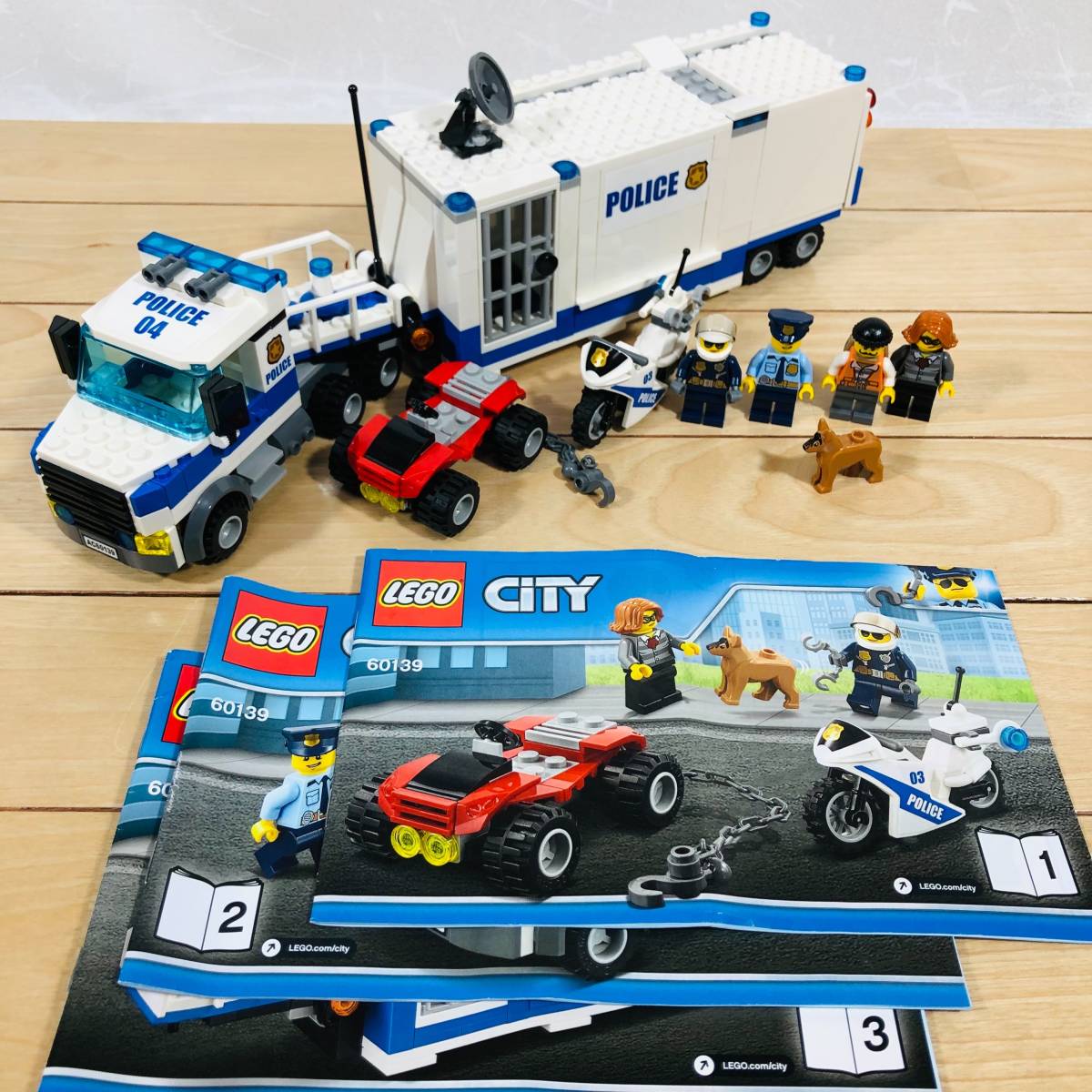 レゴ 60139 シティ ポリストラック 指令本部 LEGO City の商品詳細