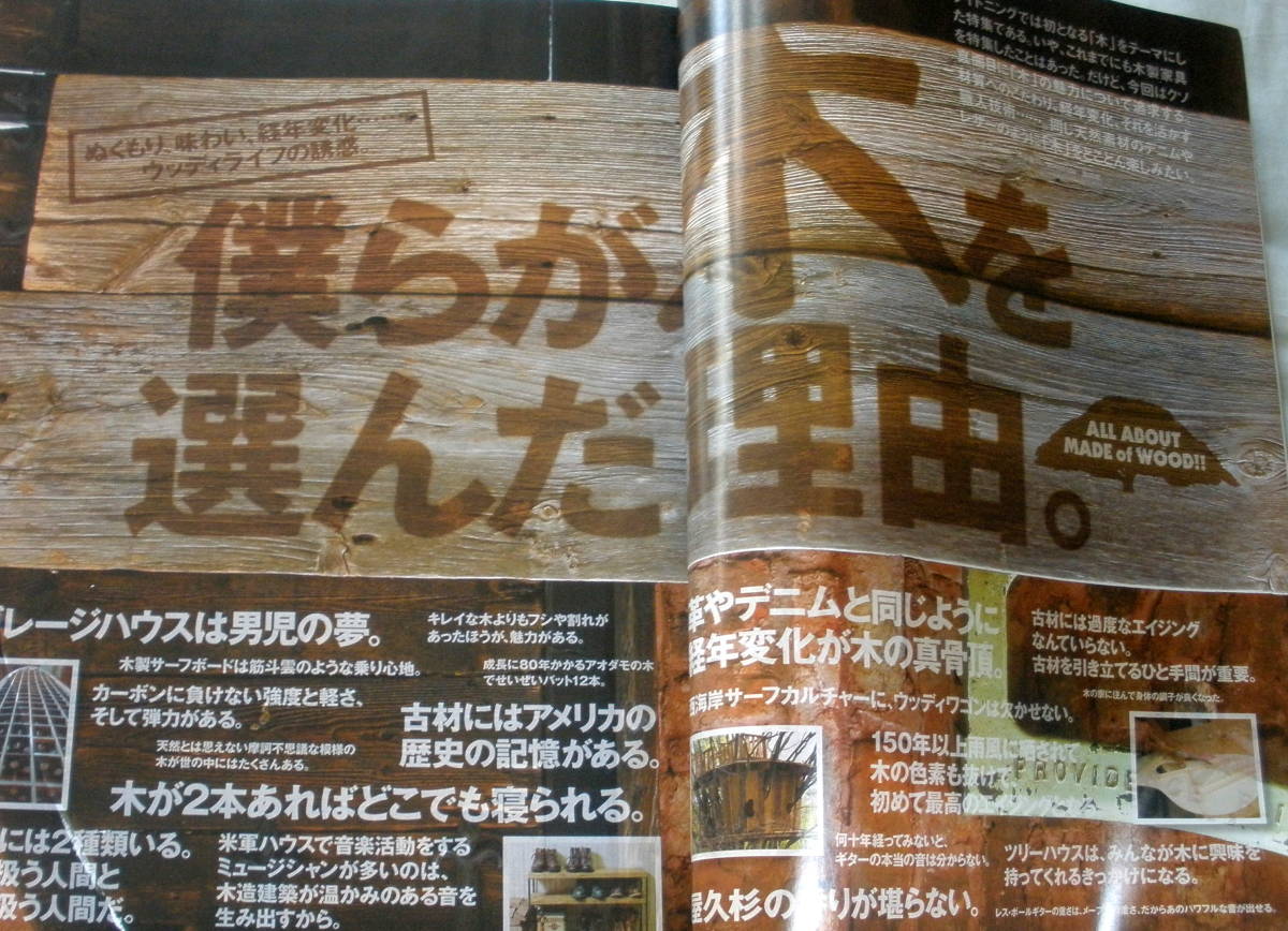 ★【雑誌】Lightning ライトニング ２００９年６月号 Vol.182 ★ ウッディライフの誘惑 ★ 枻出版社_画像2