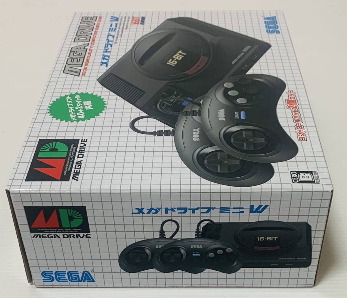 希少品 SEGA メガドライブミニW 新品 未使用品 HAA-2523 セガ MD 1円